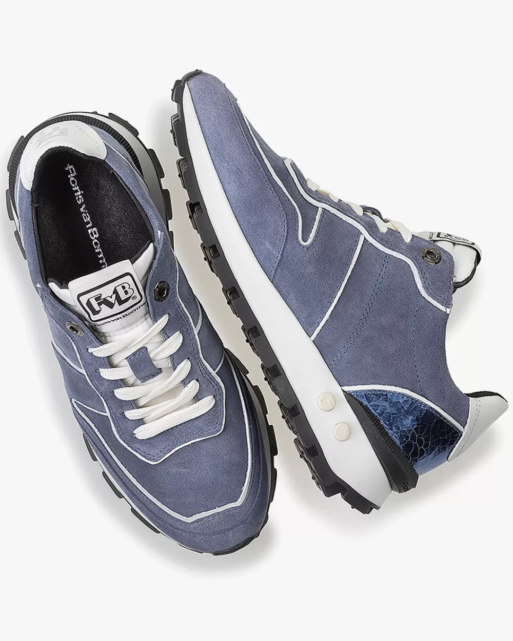 Floris van Bommel Sneaker>Blokki 01.09 Blau