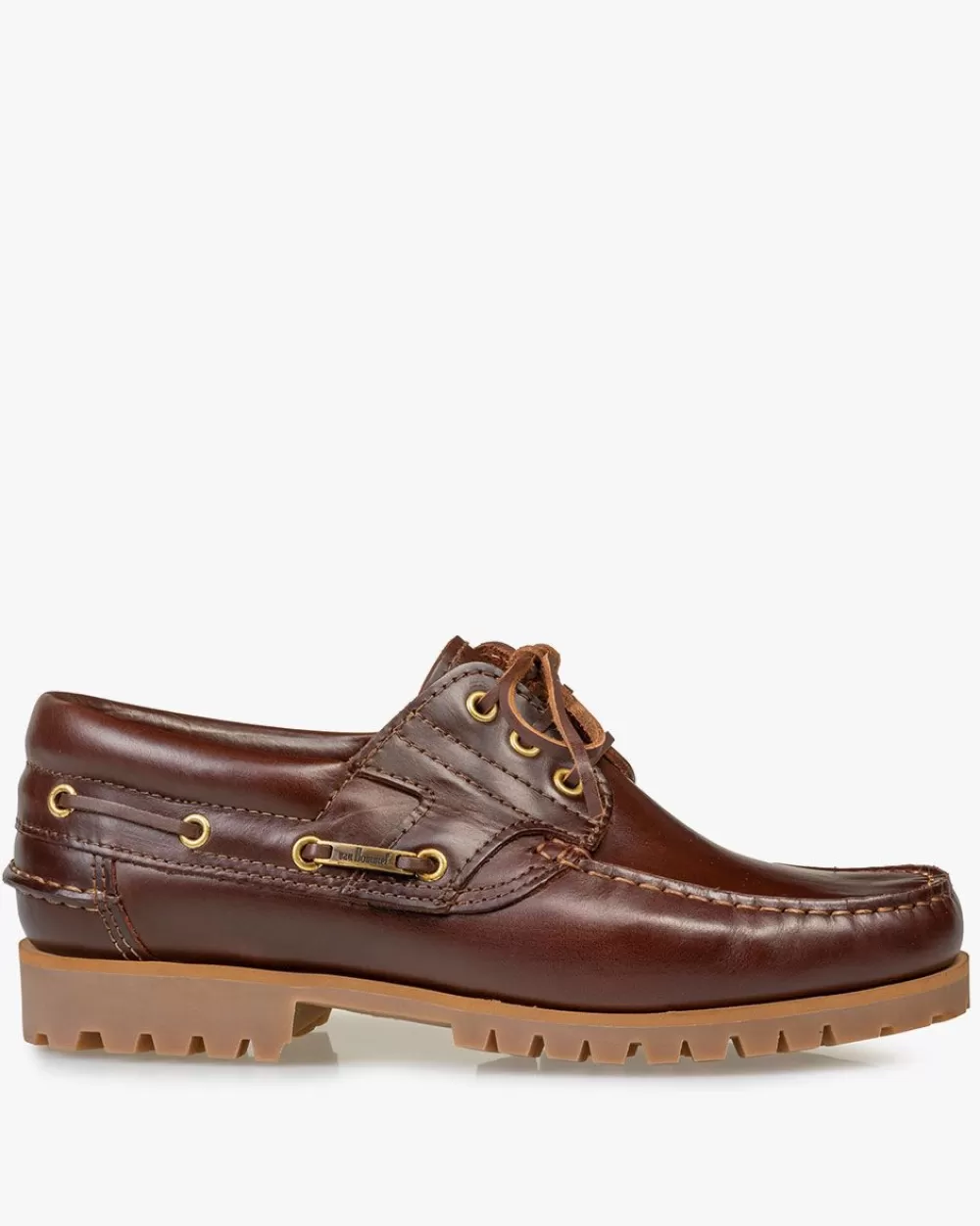 Floris van Bommel Bootsschuhe>Boat Shoe 02.05 Rotbraun