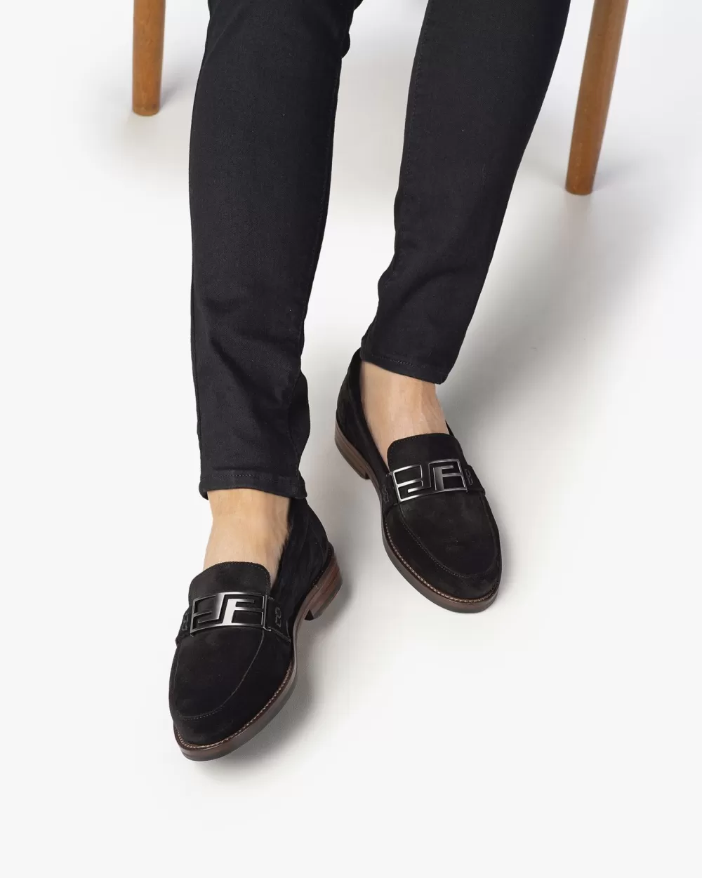 Floris van Bommel Hochwinter | Loafers>Cloei 02.00 Schwarz