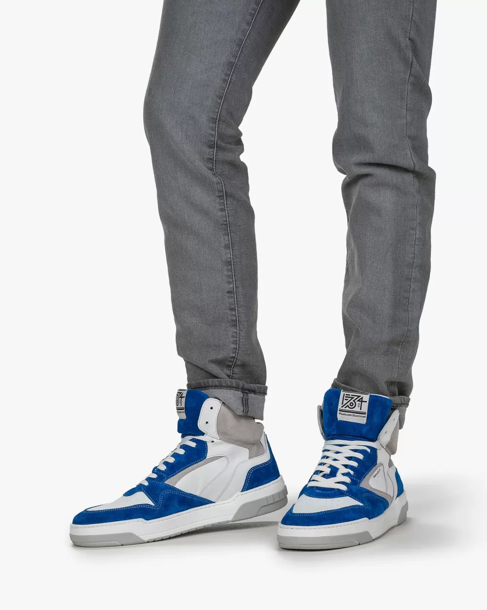 Floris van Bommel Sneaker>De Dunker 04.00 Blau