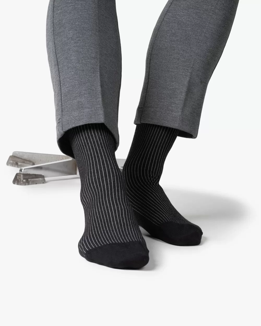 Floris van Bommel Socken>De Kouser 01.01 Schwarz