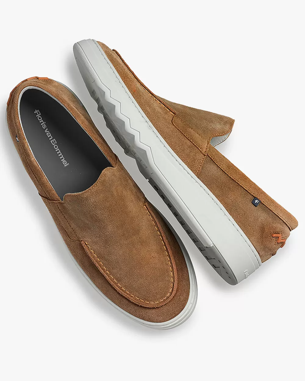 Floris van Bommel Weekend | Loafers>De Kupster 04.06 Cognac