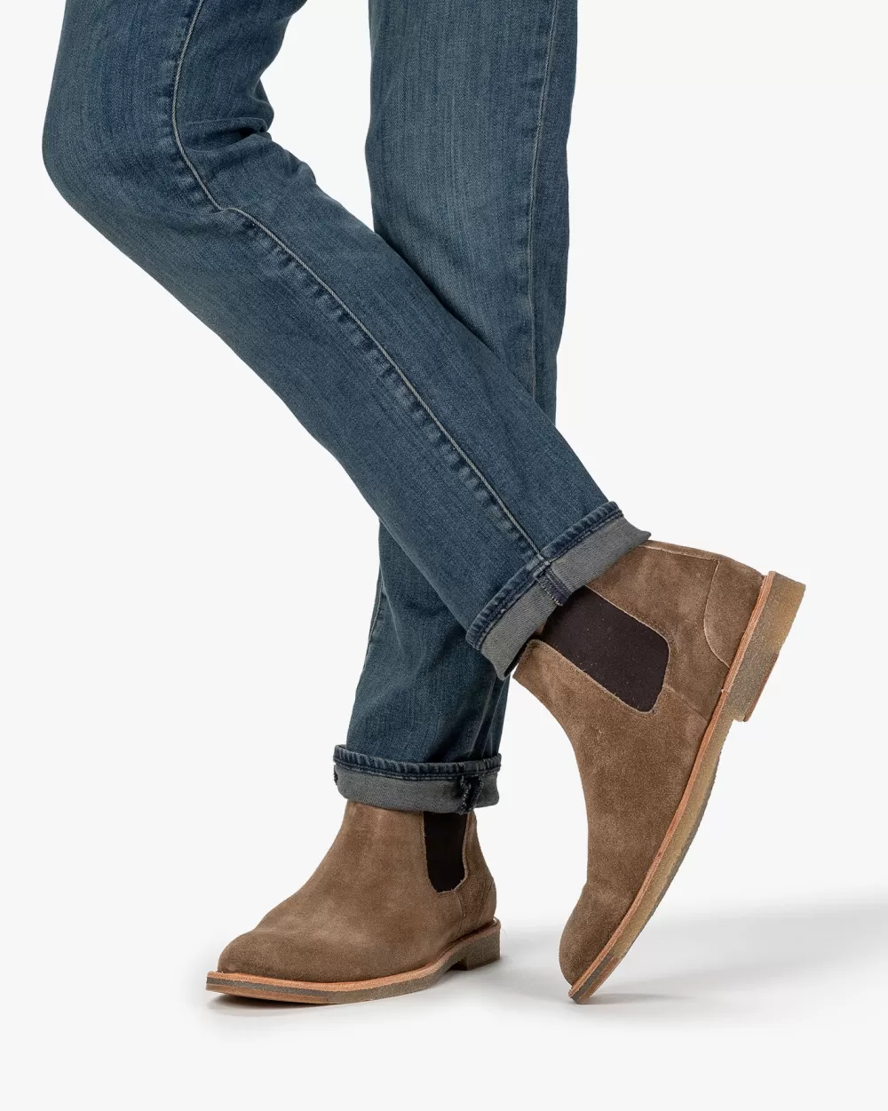 Floris van Bommel Chelsea Boots>De Lexer 06.02 Hellbraun