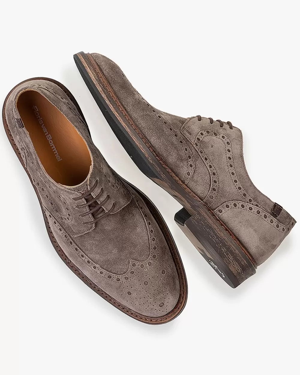 Floris van Bommel Weekend | Brogues>De Moker 03.02 Taupe