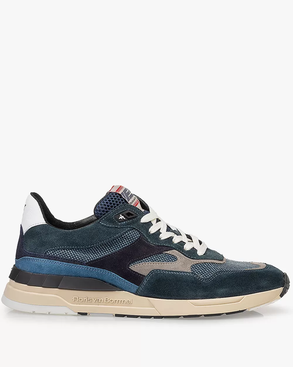 Floris van Bommel Sneaker>De Runner 02.15 Blau