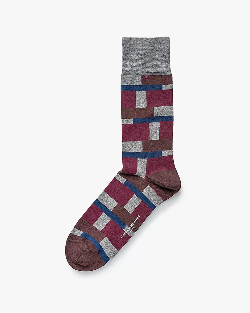 Floris van Bommel Socken>De Sokker 09.01 Multi-colour / Grau