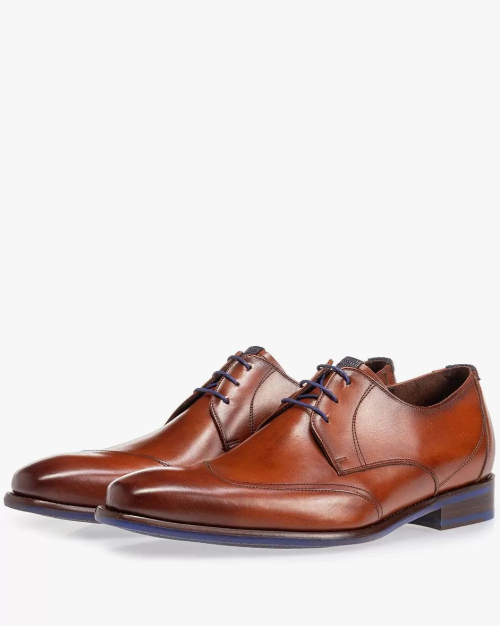 Floris van Bommel Hochzeit | Business Schuhe>De Stijler 07.00 Cognac