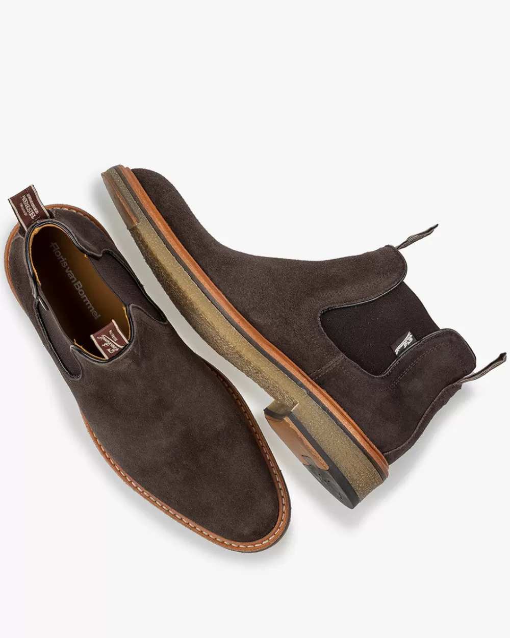 Floris van Bommel Chelsea Boots>De Tanker 03.03 Dunkelbraun