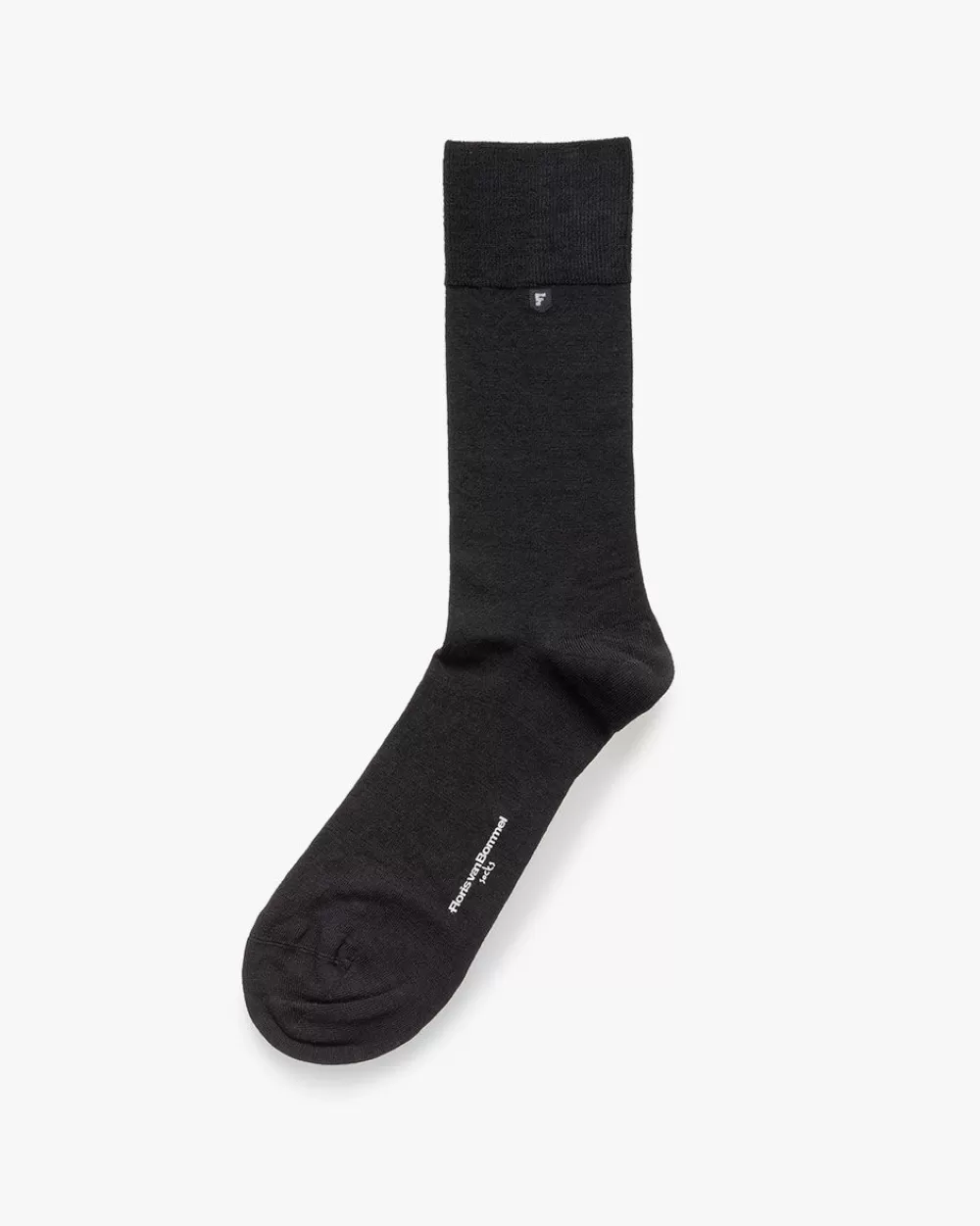 Floris van Bommel Socken>De Woller 01.01 Schwarz