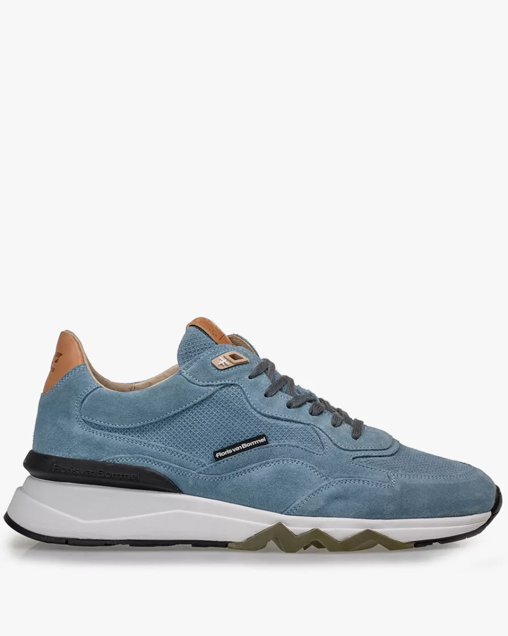 Floris van Bommel Sneaker>De Zager 02.24 Hellblau