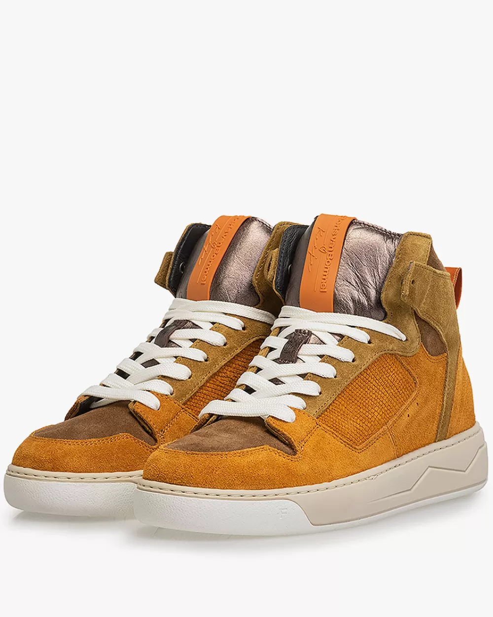 Floris van Bommel Sneaker>Iggi Wedge 01.17 Ocker