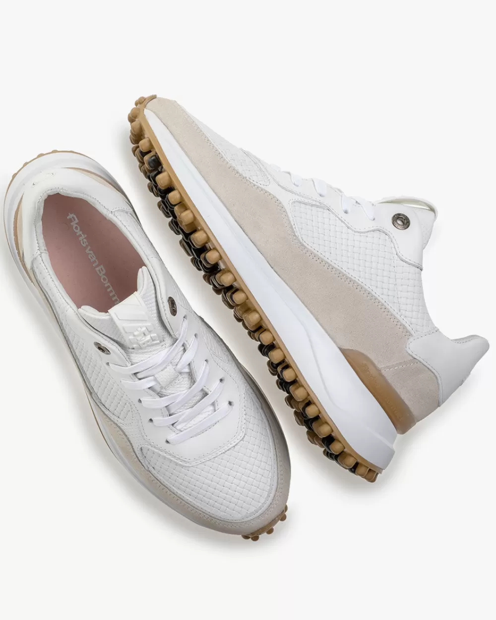 Floris van Bommel Weekend | Sneaker>Noppi 14.07 Weiẞ / Beige