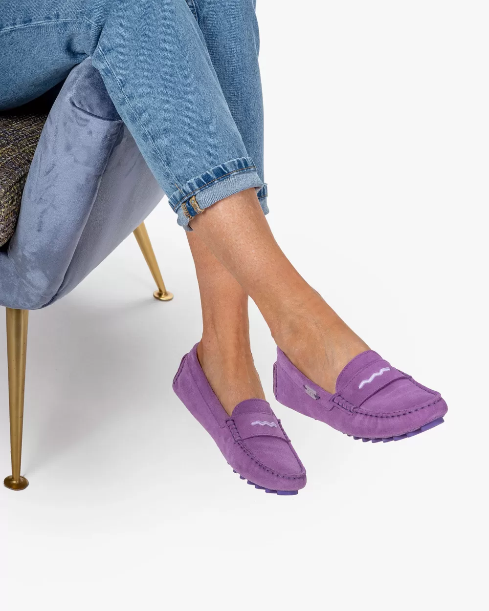 Floris van Bommel Loafers>Roki 01.07 Violett