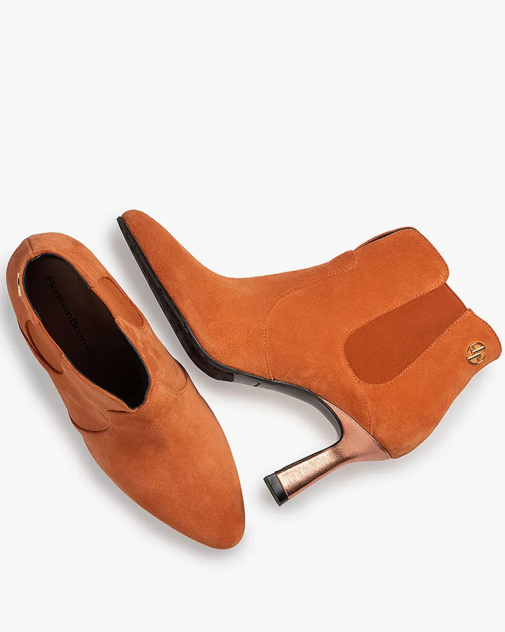 Floris van Bommel Chelsea Boots | Stiefeletten>Saxi 03.02 Orange