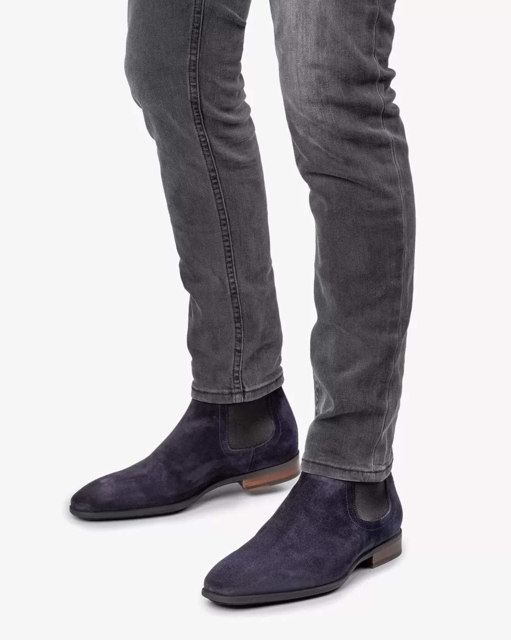 Floris van Bommel Chelsea Boots>Sella 05.01 Dunkelblau