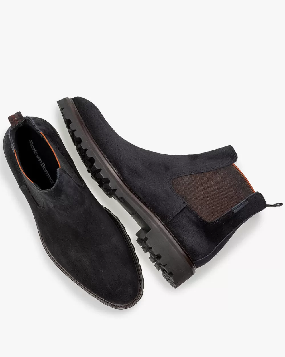 Floris van Bommel Hochwinter | Chelsea Boots>Sturdi 04.14 Schwarz