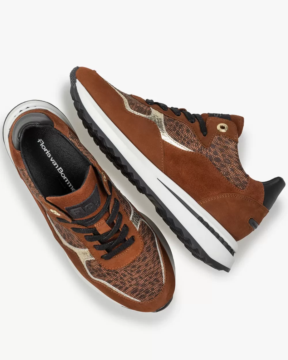 Floris van Bommel Sneaker>Sumi 01.28 Cognac