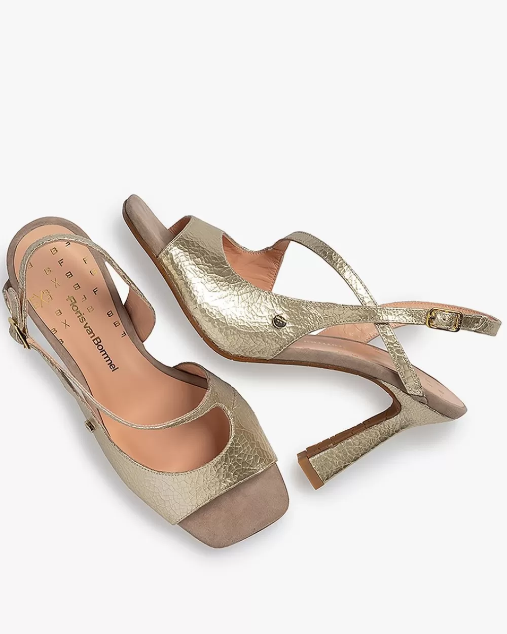 Floris van Bommel Weekend | Sandalen>Tami 02.05 Gold